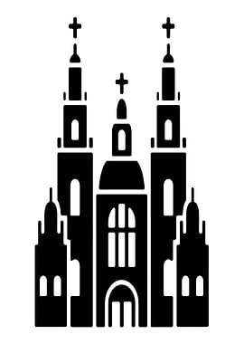 Cathedral Silhouette