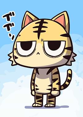 Cute Tiger Cartoon