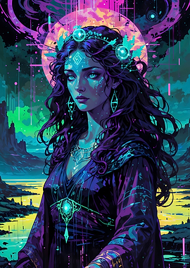 Hecate: Luminous Oracle of the Twilight Shores