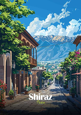Shiraz, Iran Cityscape