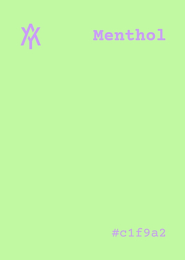 Menthol Color Palette
