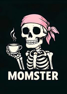 Momster Skeleton Coffee