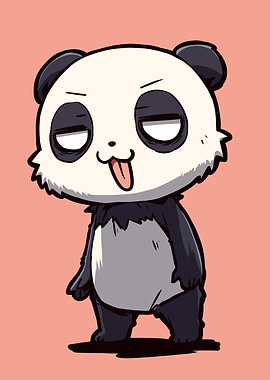 Cute Panda Cartoon