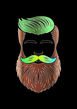 Neon Beard Vibes