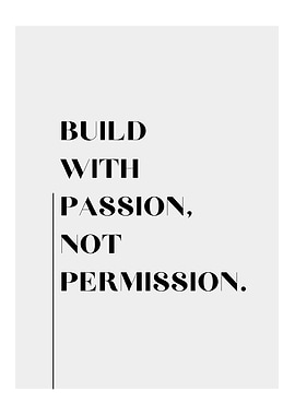Build With Passion