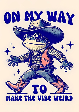 Frog Cowboy Vibe