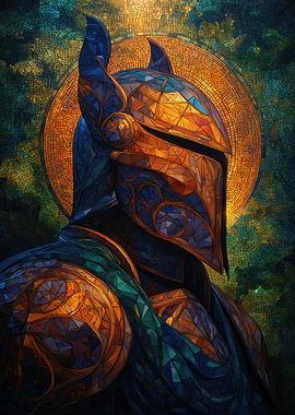 Stained Glass Knight