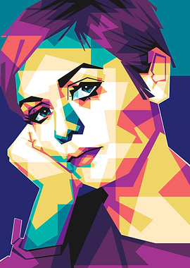 Twiggy pop art