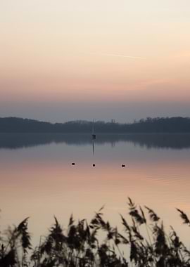 Calm Sunset Lake