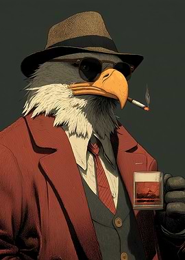 Mafia Eagle in Fedora