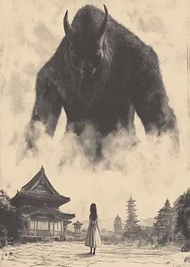 Japanese Monster & Woman