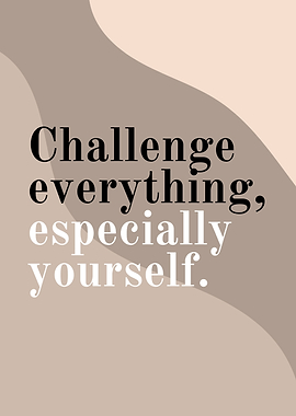 Challenge Yourself Quote