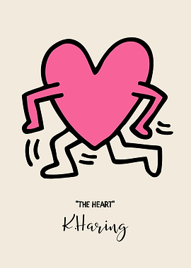 Keith Haring Heart