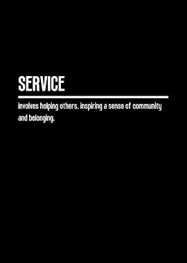 Service Definition Poster