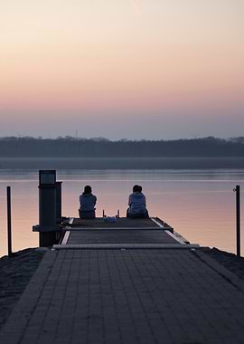Silhouettes at Sunset