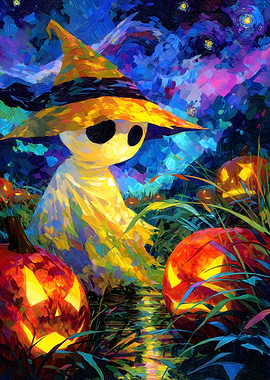 Ghostly Pumpkin Patch