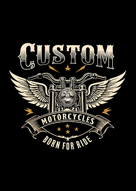Custom Motorcycles Logo