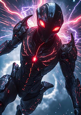 Cybernetic Alien Warrior