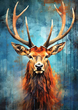 Majestic Deer Portrait