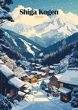Shiga Kogen Japan Winter Village