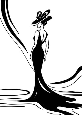 Elegant Woman art