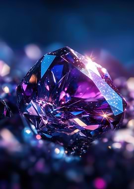 Purple Gemstone