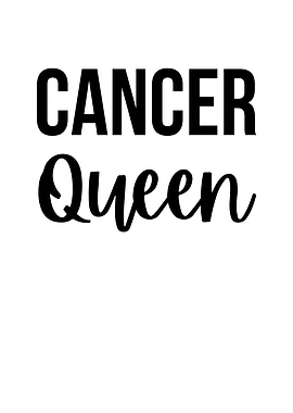 Cancer Queen Text Art