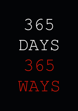 365 Days 365 Ways