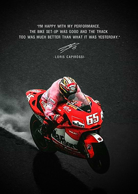 Loris Capirossi MotoGP Quote