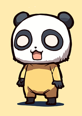 Cute Panda Cartoon