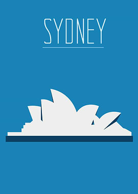 Sydney Opera House Minimalist