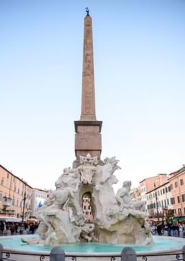 Plaza Navona in Rome, Italy
