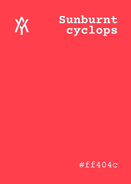 Sunburnt Cyclops Color Palette