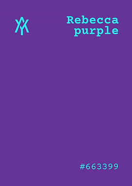 Rebecca Purple Color Code