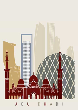 Abu Dhabi Skyline