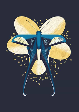 Magical Dragontail Butterfly