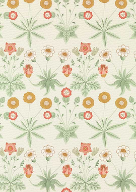 Floral Pattern Wallpaper