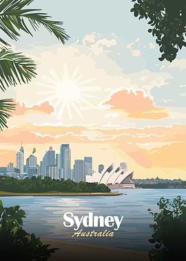 Sydney Opera House Sunset