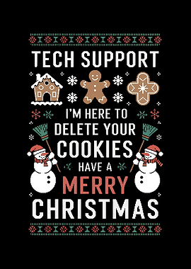 Funny IT Tech Support Xmas