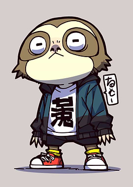 Sloth in Streetwear