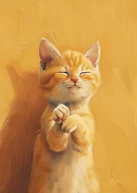 Cute Orange Kitten