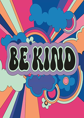 Be Kind Retro Poster