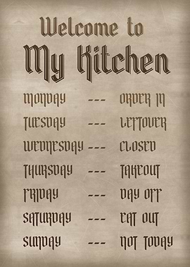 FUNNY KITCHEN OPENING