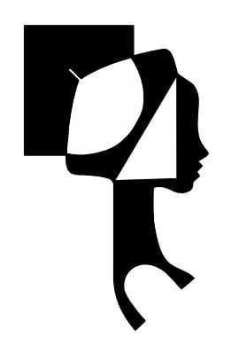 Abstract Woman Silhouette