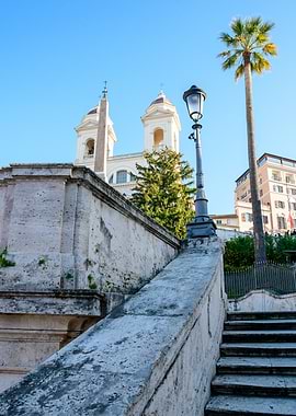 The Spanish Steps in Rome