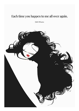 Silhouette with Quote