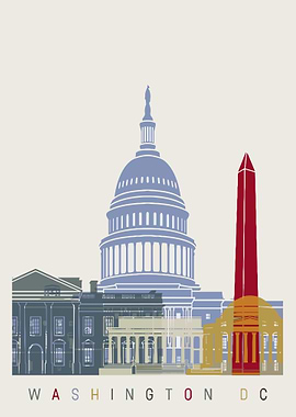 Washington DC Skyline