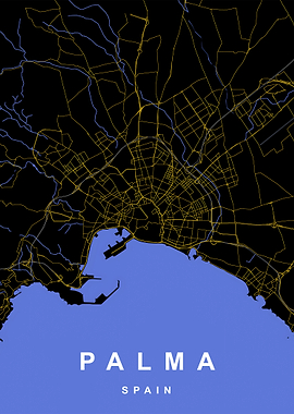 Palma de Mallorca Map
