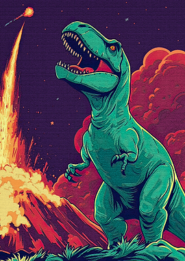 T-Rex Volcano