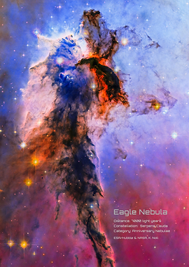 Eagle Nebula Space Image